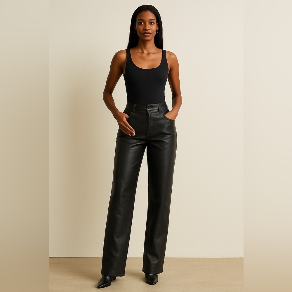 Vintage Rem Garson Genuine Leather Pants | Size 10 GREAT CONDITION
